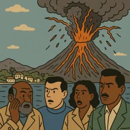 Illustration conceptuelle des catastrophe bonds avec un graphique de rendement et des icônes de catastrophes naturelles